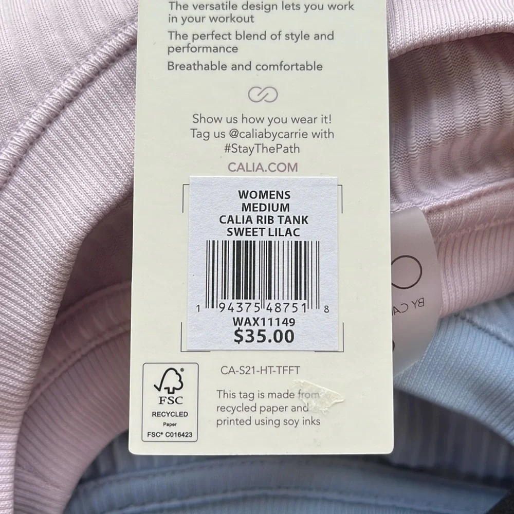 CALIA Ribbed Tanks - Picture 7 of 7